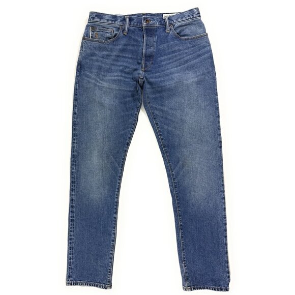 Todd Snyder Jeans Mens Size 30x32 Japanese Selvedge Stretch Distressed Denim - Picture 2 of 12